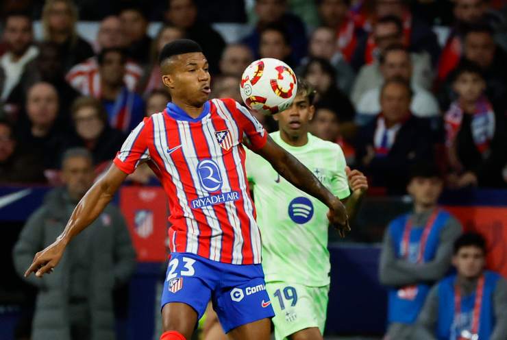 Reinildo, terzino sinistro dell'Atletico Madrid