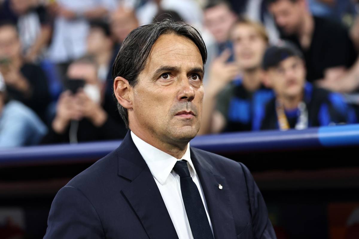 Il tecnico dell'Inter, Simone Inzaghi