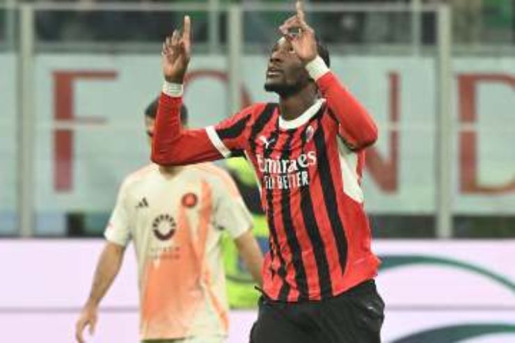 L'attaccante del Milan, Tammy Abraham 