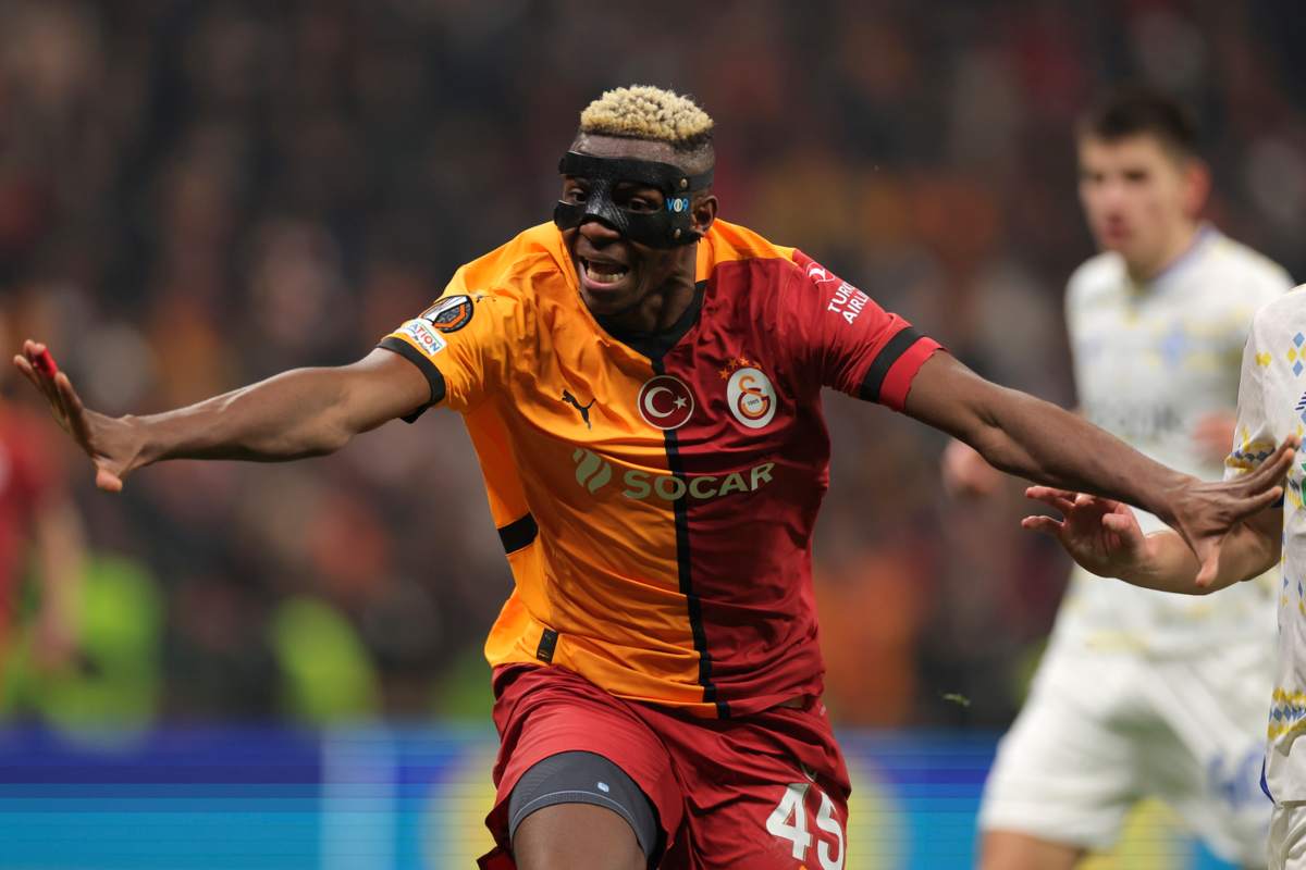 Il centravanti del Galatasaray, Victor Osimhen