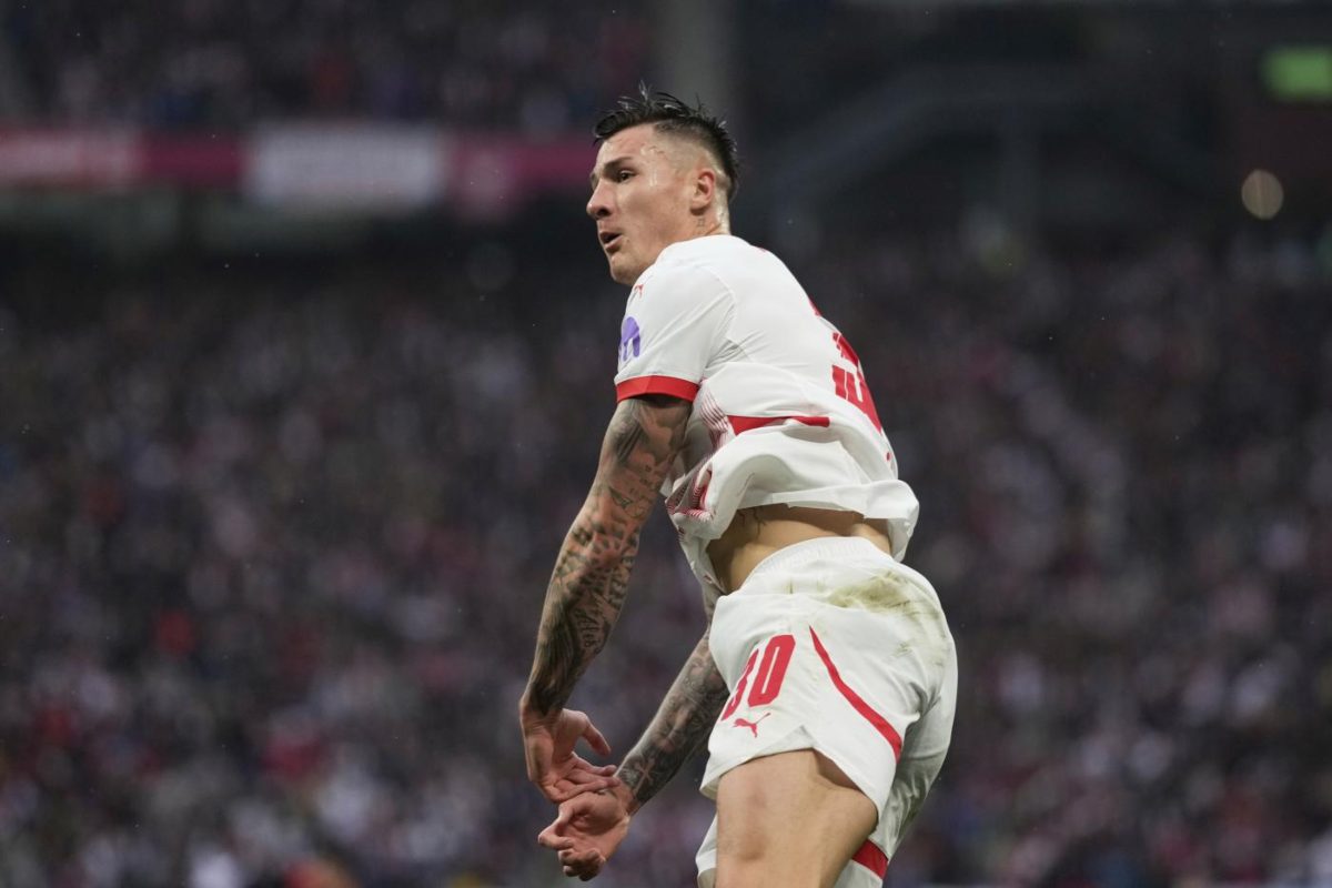 L'attaccante del Lipsia, Benjamin Sesko