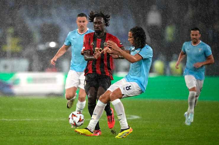 Guessand prova a ritagliarsi spazio a centrocampo contro la Lazio