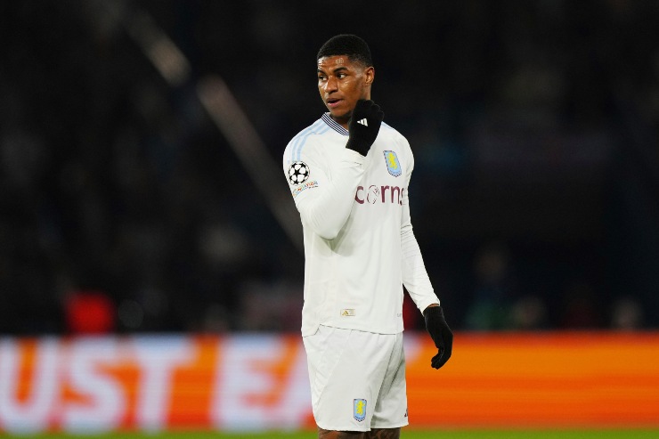 Marcus Rashford, attaccante del Manchester United, vicino alla Juventus