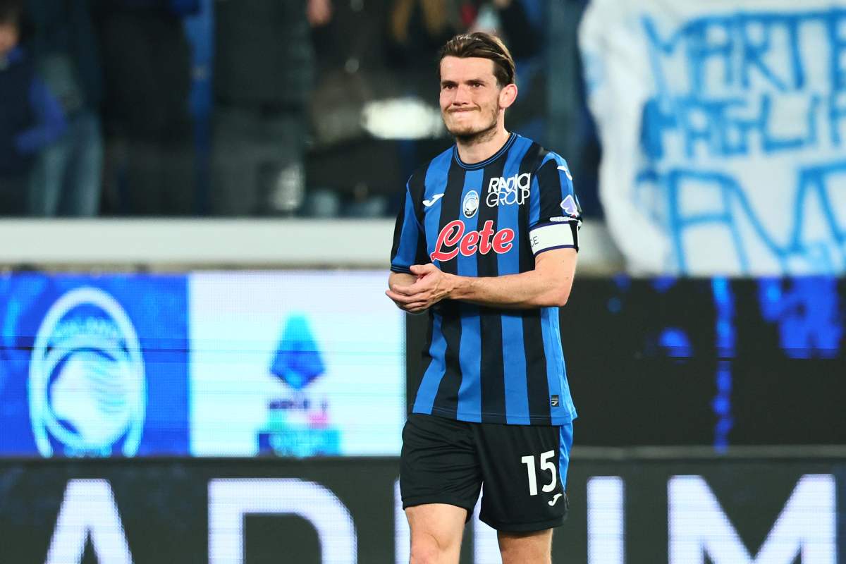 Marten De Roon, centrocampista dell'Atalanta