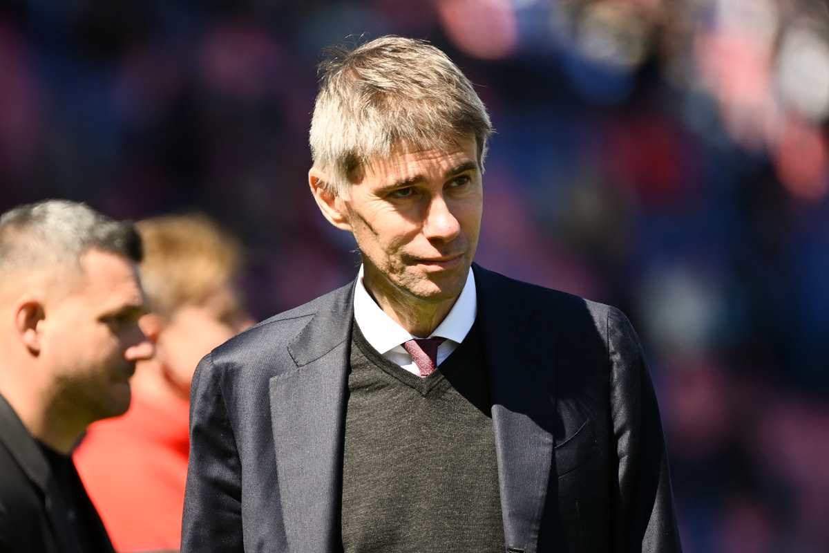 Massara, attuale direttore sportivo della Roma