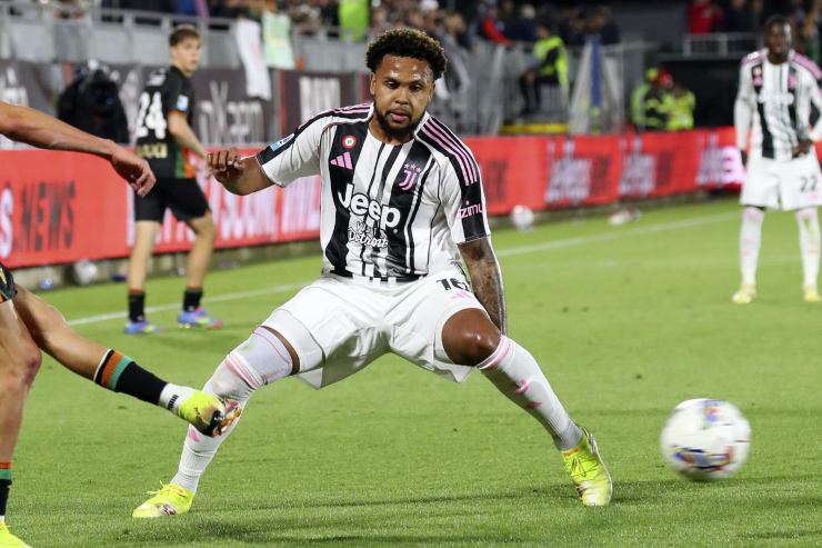 McKennie in azione 