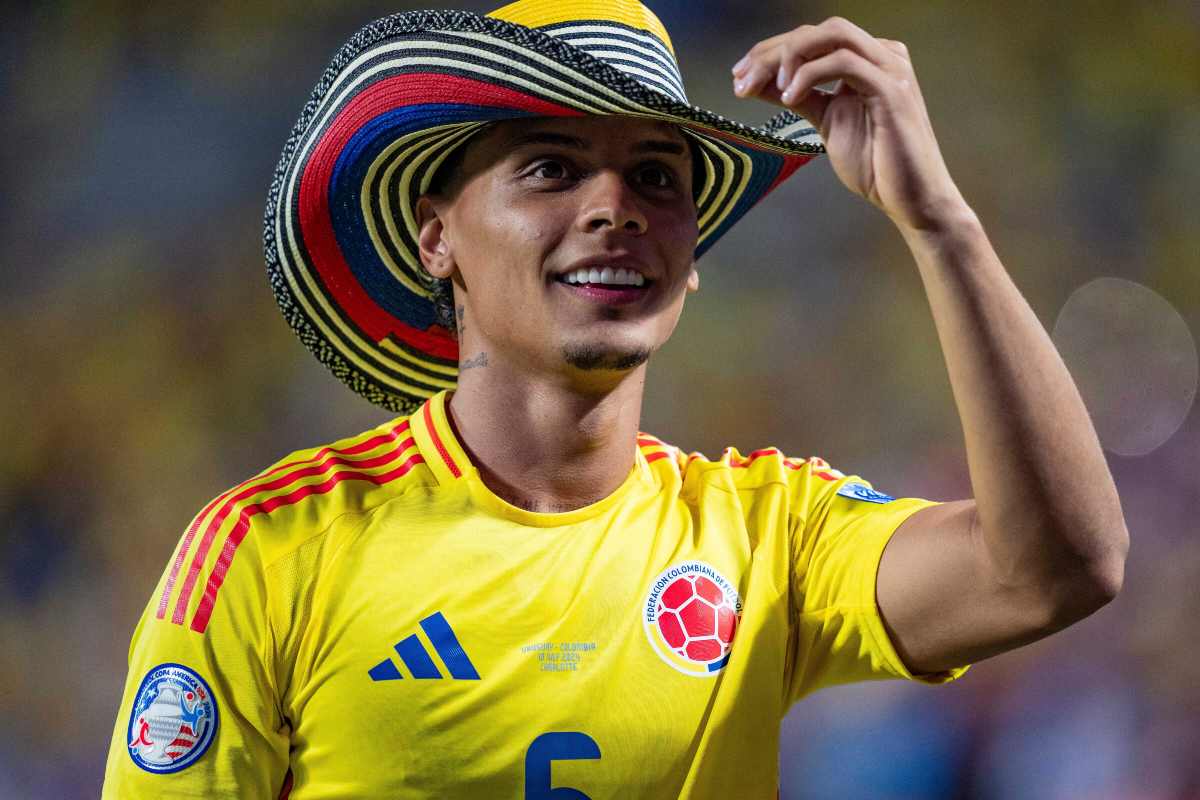 Richard Rios, centrocampista del Palmeiras