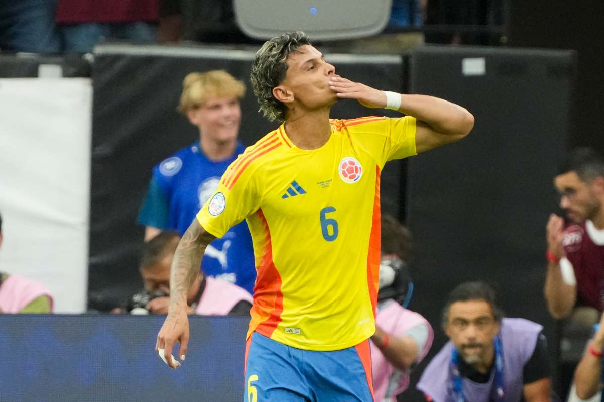 Richard Rios, centrocampista del Palmeiras