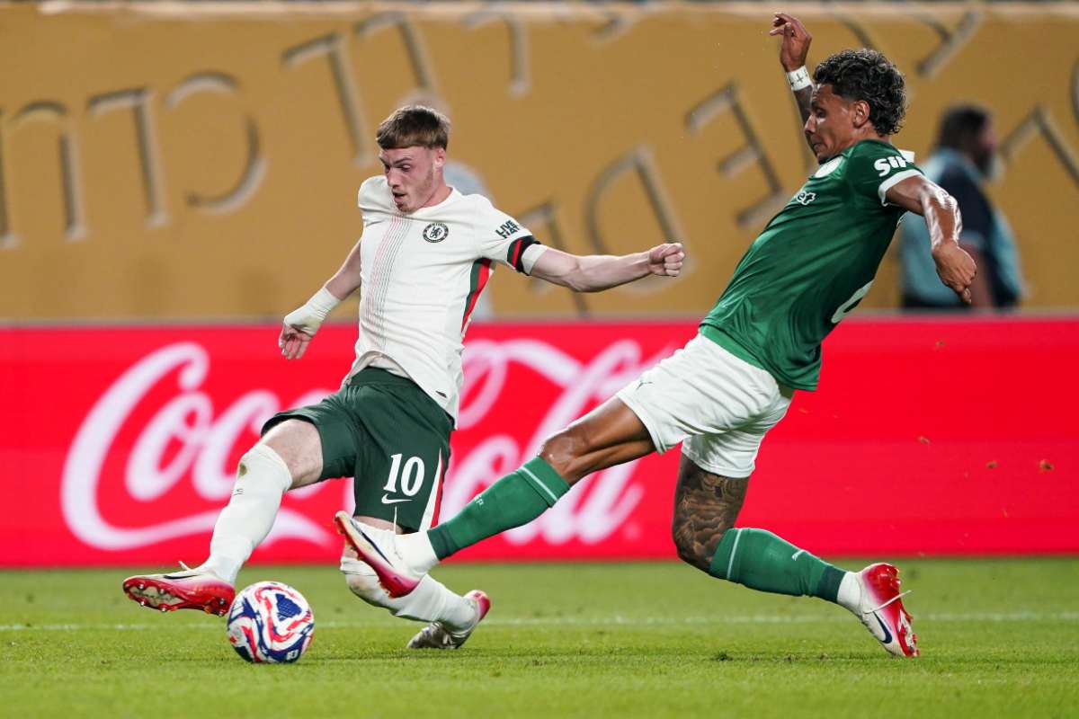 Richard Rios, centrocampista del Palmeiras