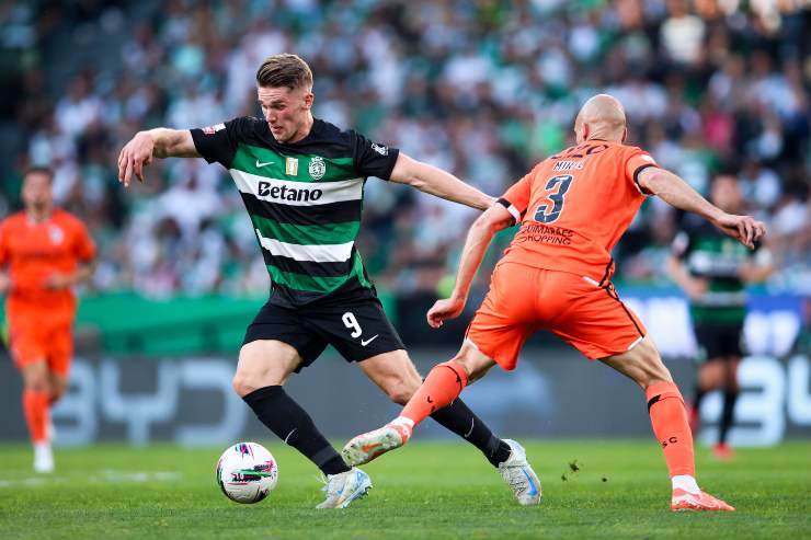 Viktor Gyokeres, attaccante dello Sporting Lisbona