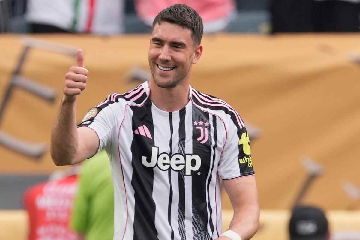 Dusan Vlahovic, attaccante della Juventus