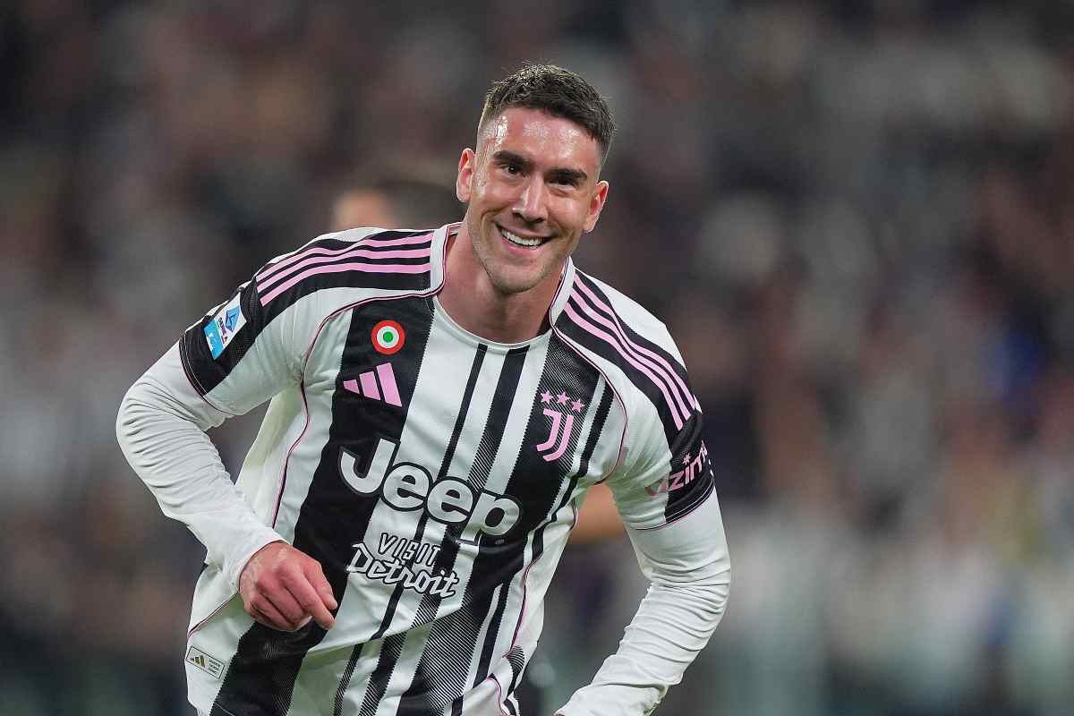 Dusan Vlahovic, attaccante serbo della Juventus