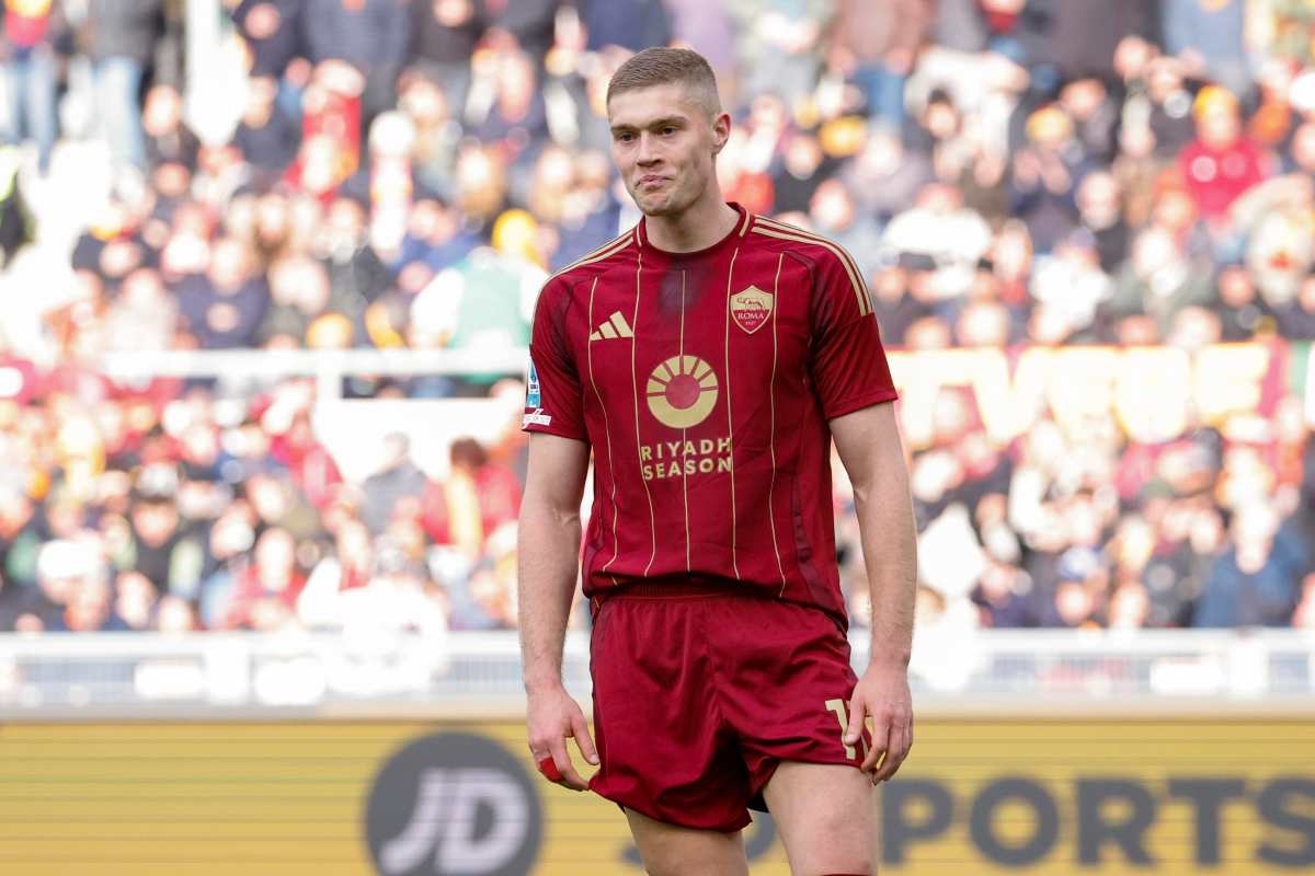 L'attaccante ucraino della Roma, Artem Dovbyk