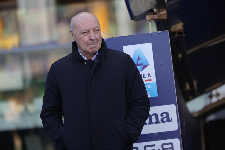 Il presidente dell'Inter, Beppe Marotta