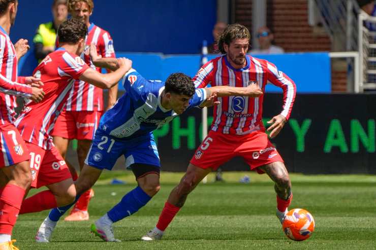 Rodrigo De Paul, centrocampista argentino dell'Atletico Madrid