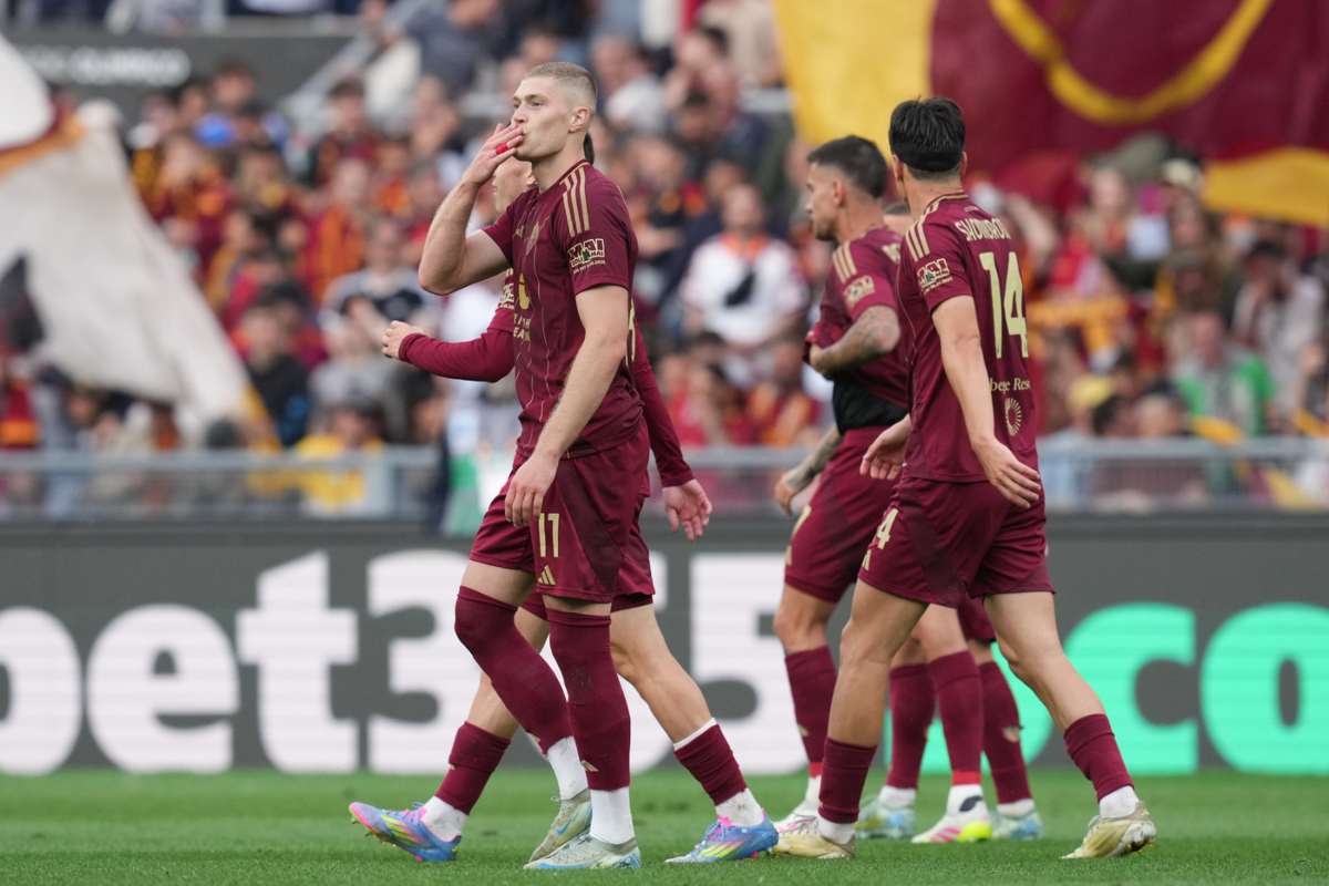 L'attaccante della Roma, l'ucraino Artem Dovbyk