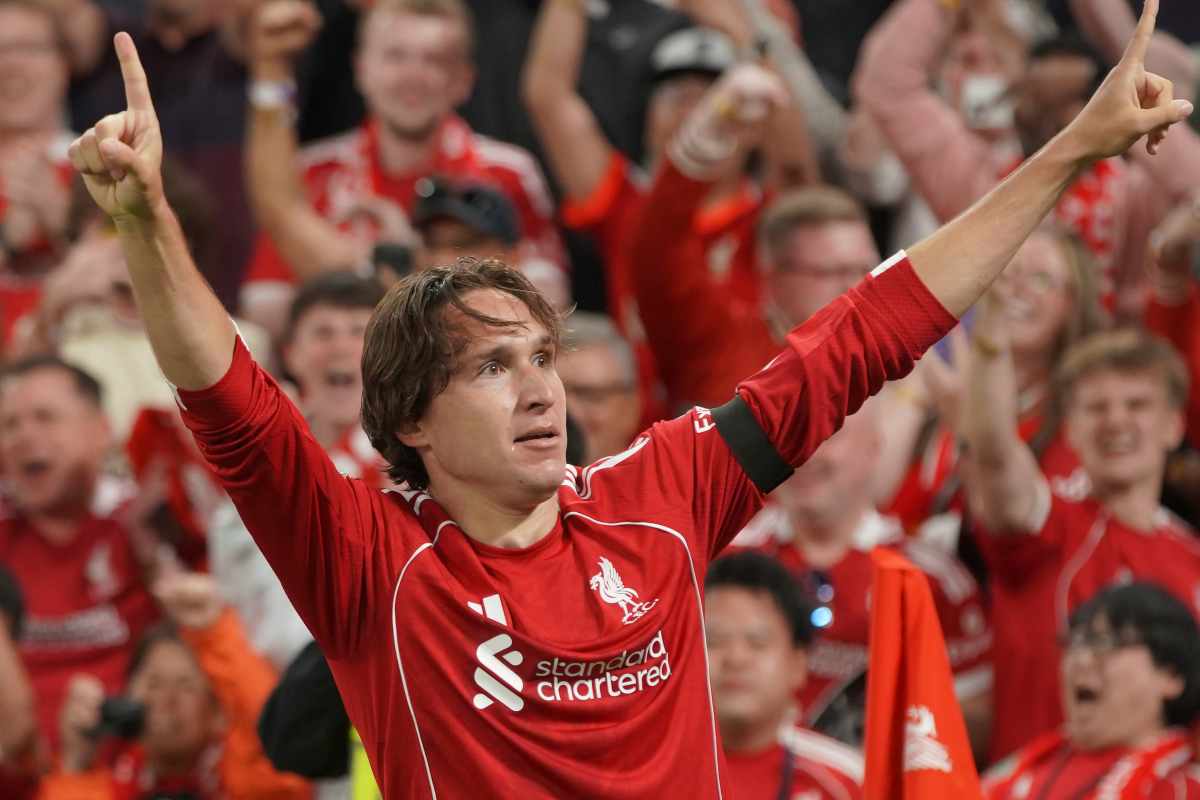 L'esultanza di Chiesa dopo il gol