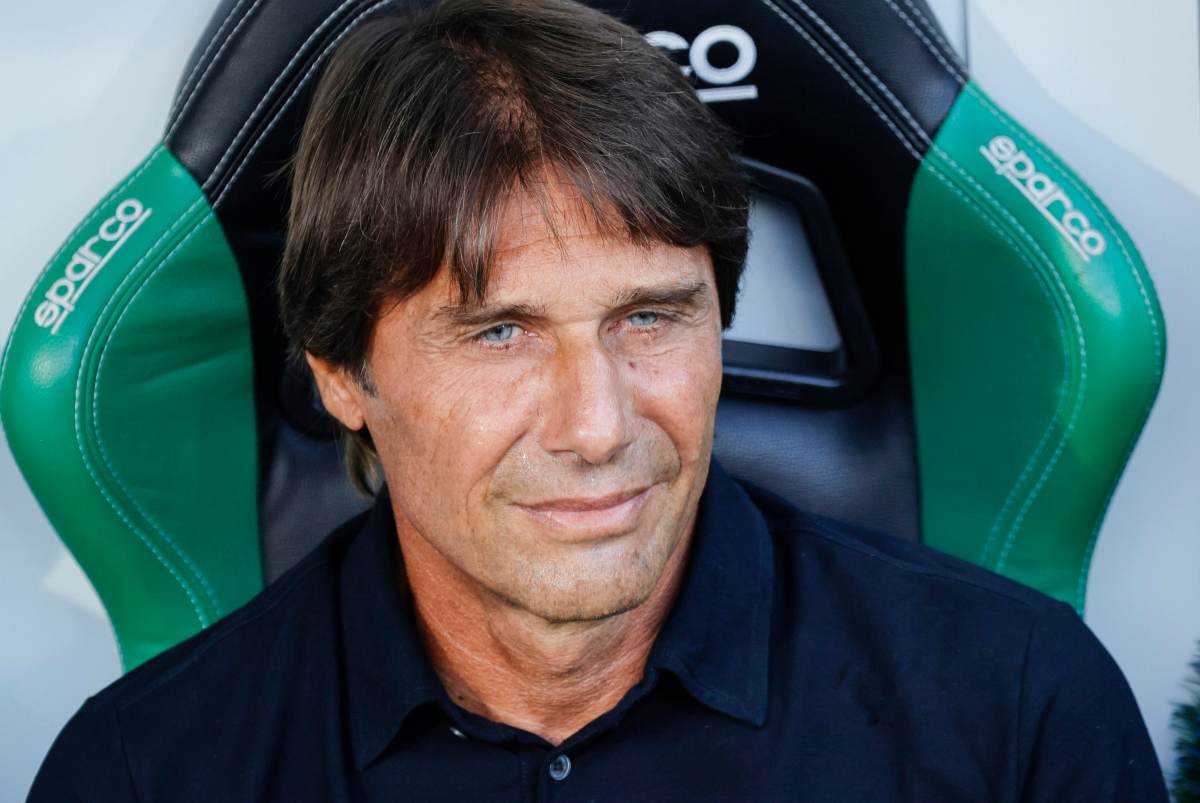 Conte in panchina 