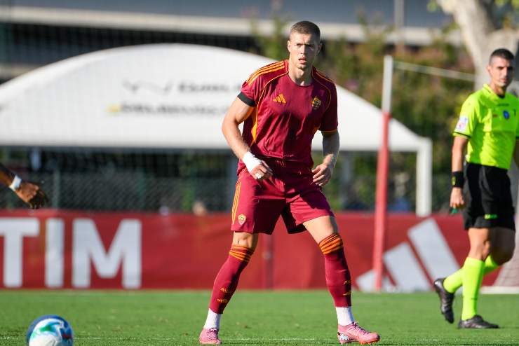 Artem DOvbyk, attaccante della Roma