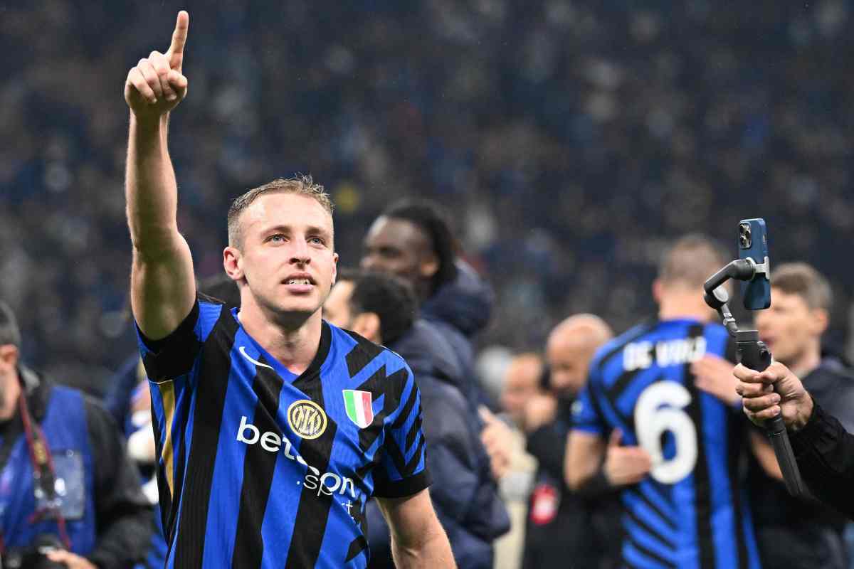 Frattesi con la maglia dell'Inter