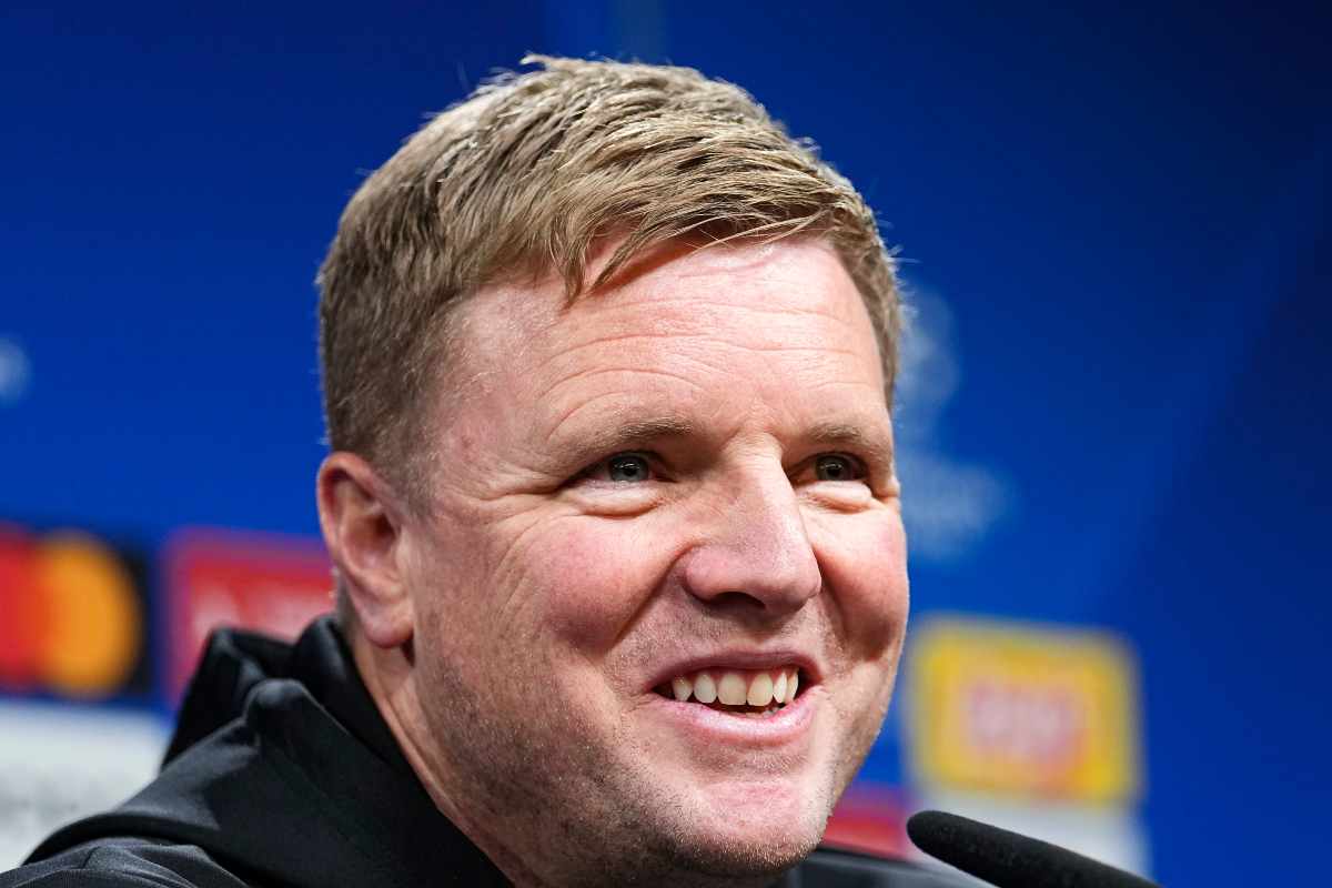 Eddie Howe in conferenza stampa