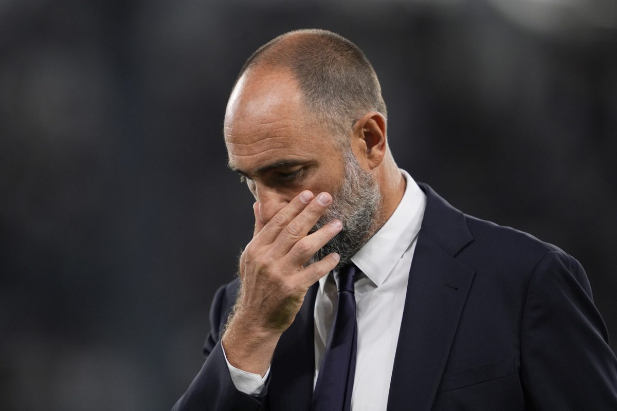 Il tecnico croato della Juventus, Igor Tudor