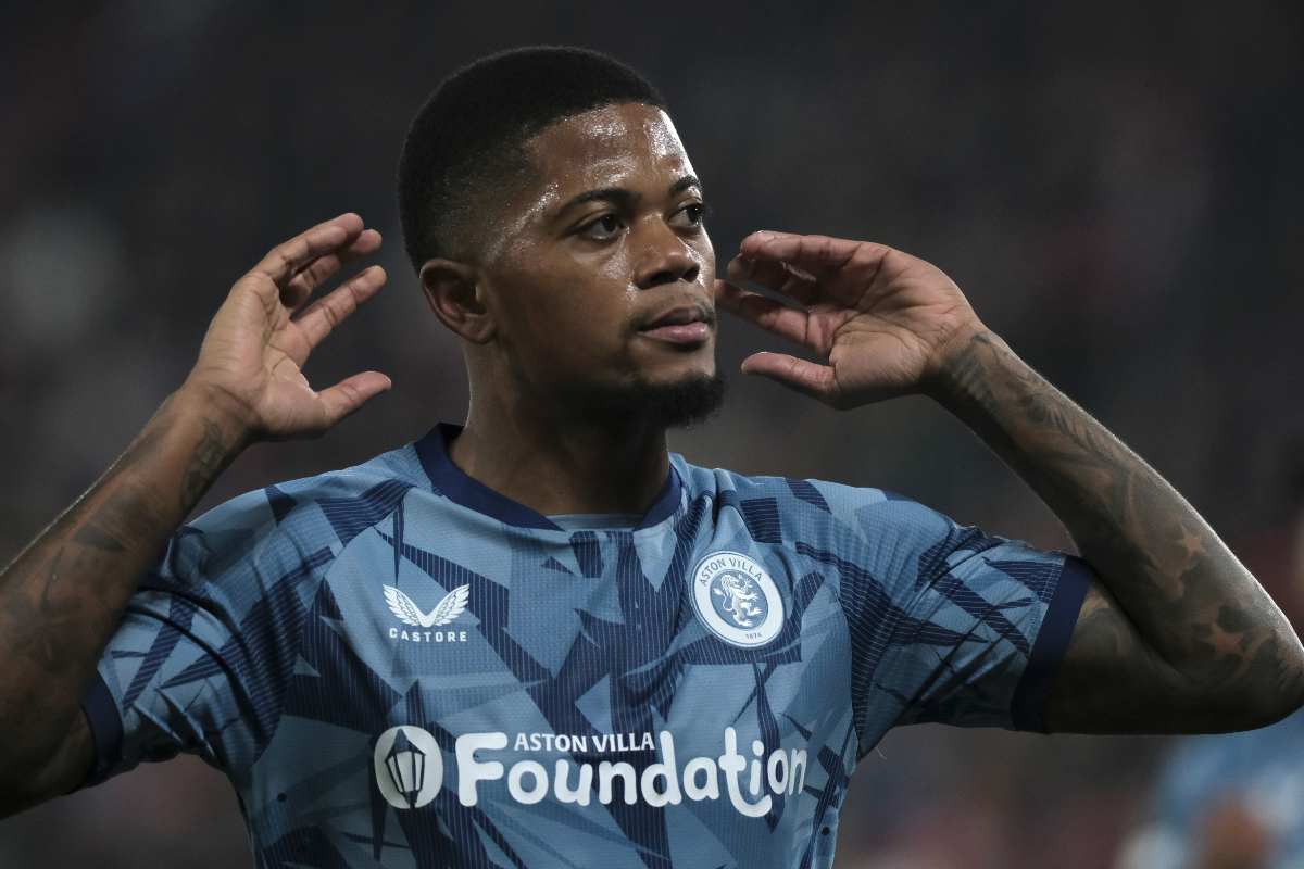 Leon Bailey esulta dopo un gol