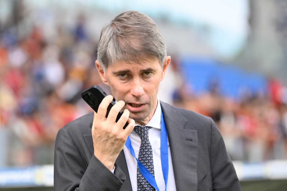 Il ds della Roma Frederic Massara