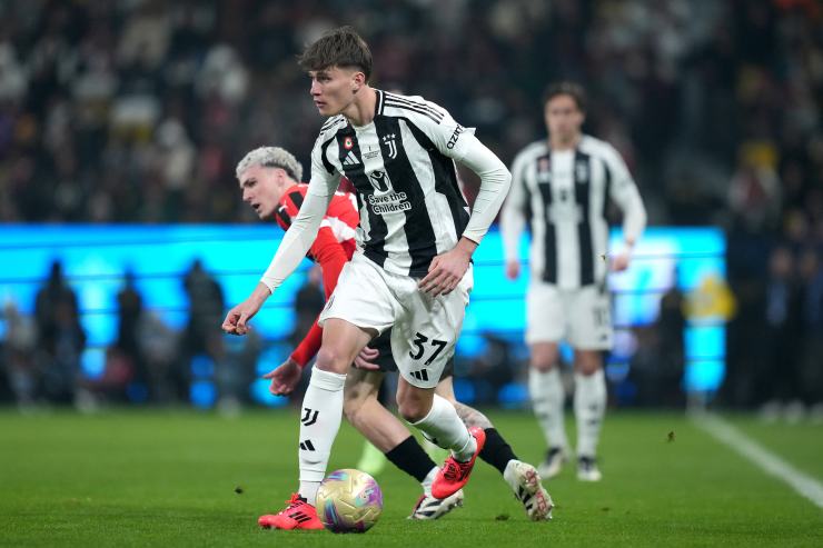 Il difensore della Juventus, Nicolò Savona 