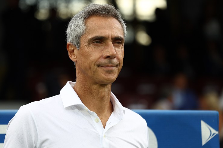 L'allenatore portoghese Paulo Sousa