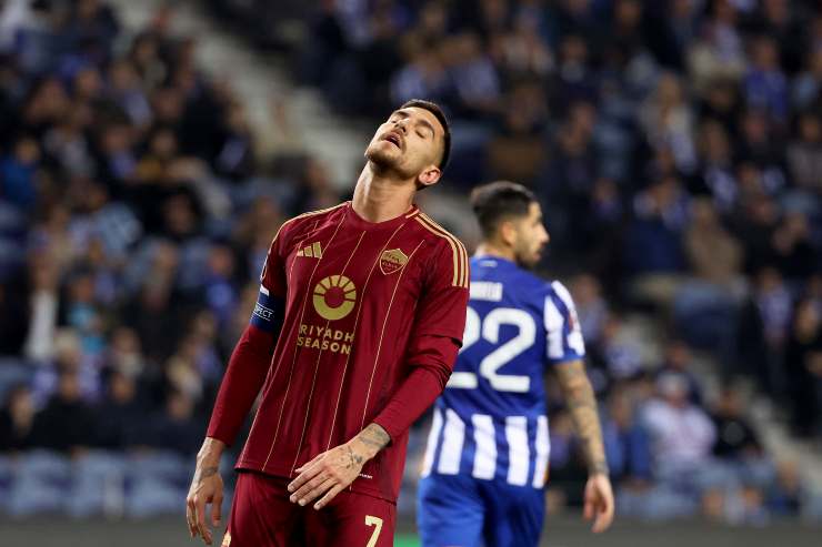 Pellegrini sconsolato per l'esito di un'azione