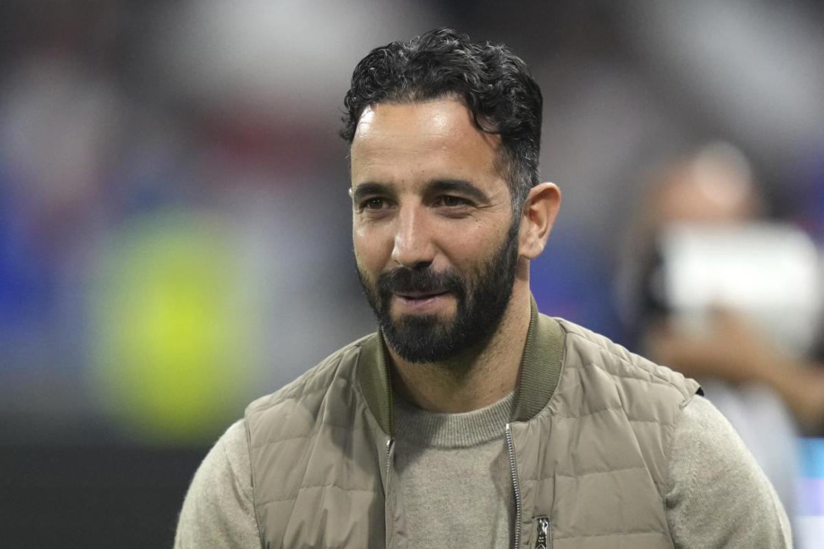 Ruben Amorim, manager del Manchester United