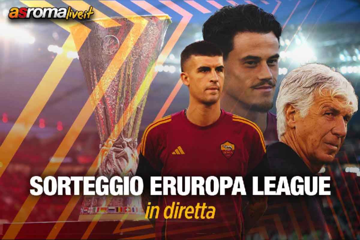 Il sorteggio di Europa League per la Roma