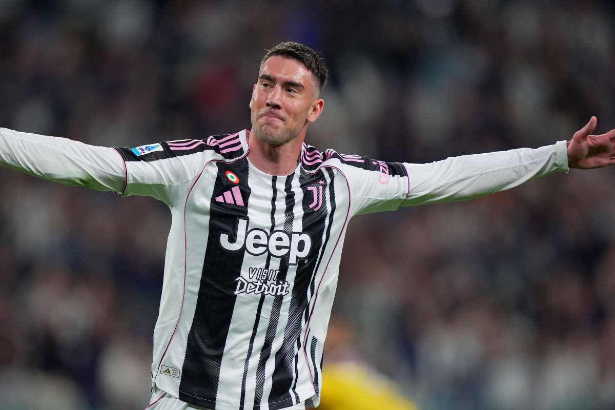 Dusan Vlahovic, attaccante della Juventus