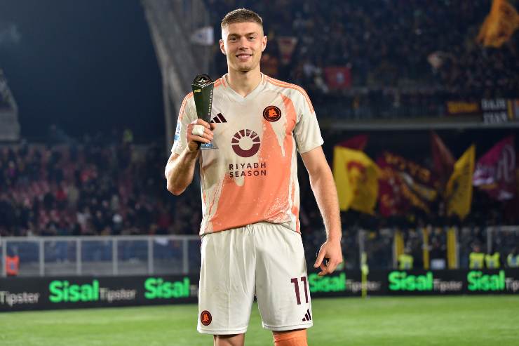 Dovbyk premiato a fine match