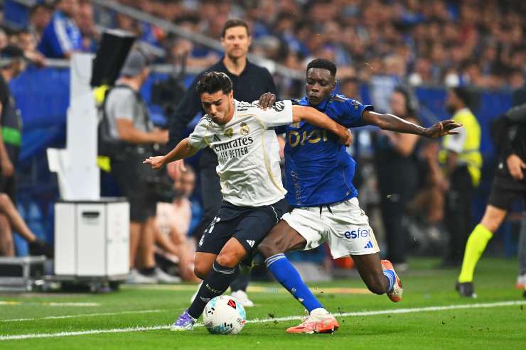 Brahim Diaz prova a sgusciare dalla pressione avversaria