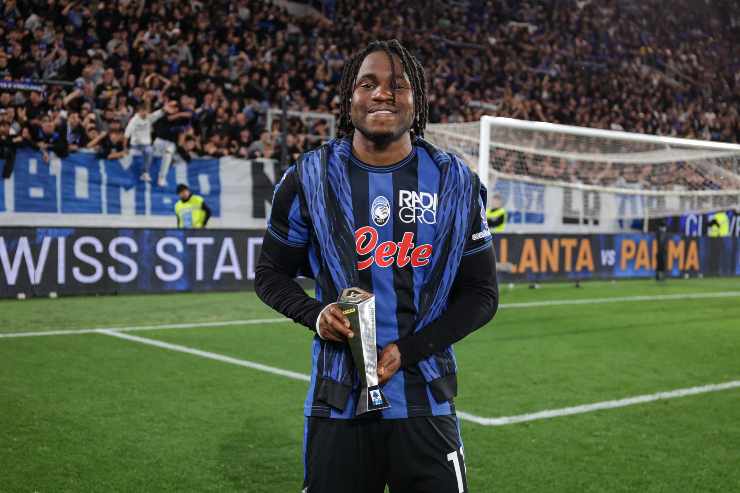 Ademola Lookman premiato come miglior calciatore del match