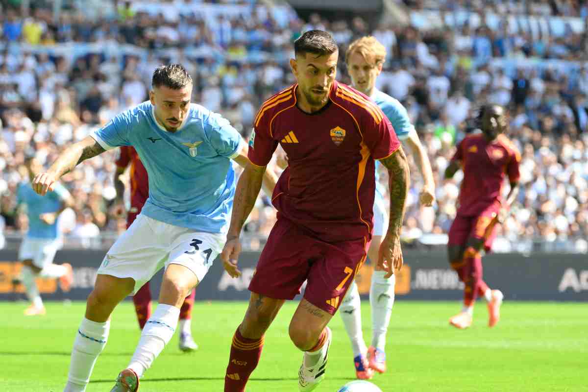 Lorenzo Pellegrini in azione