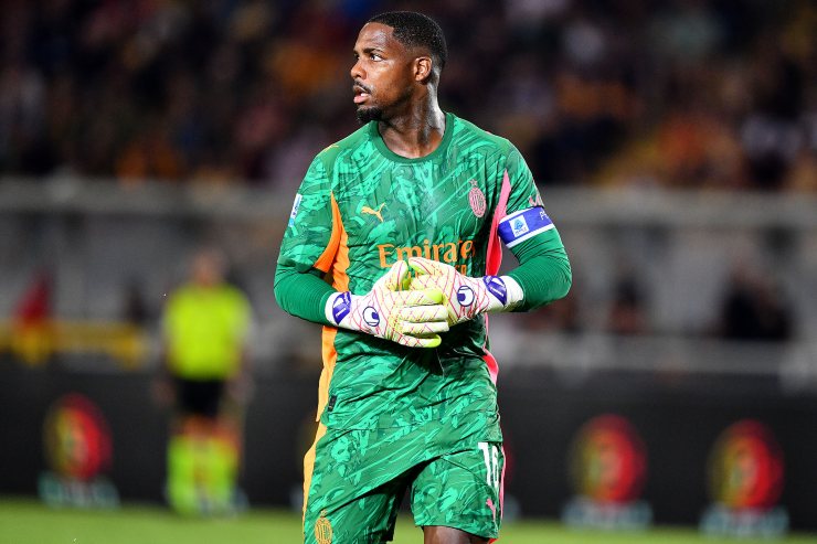 Maignan in primo piano capitano del Milan