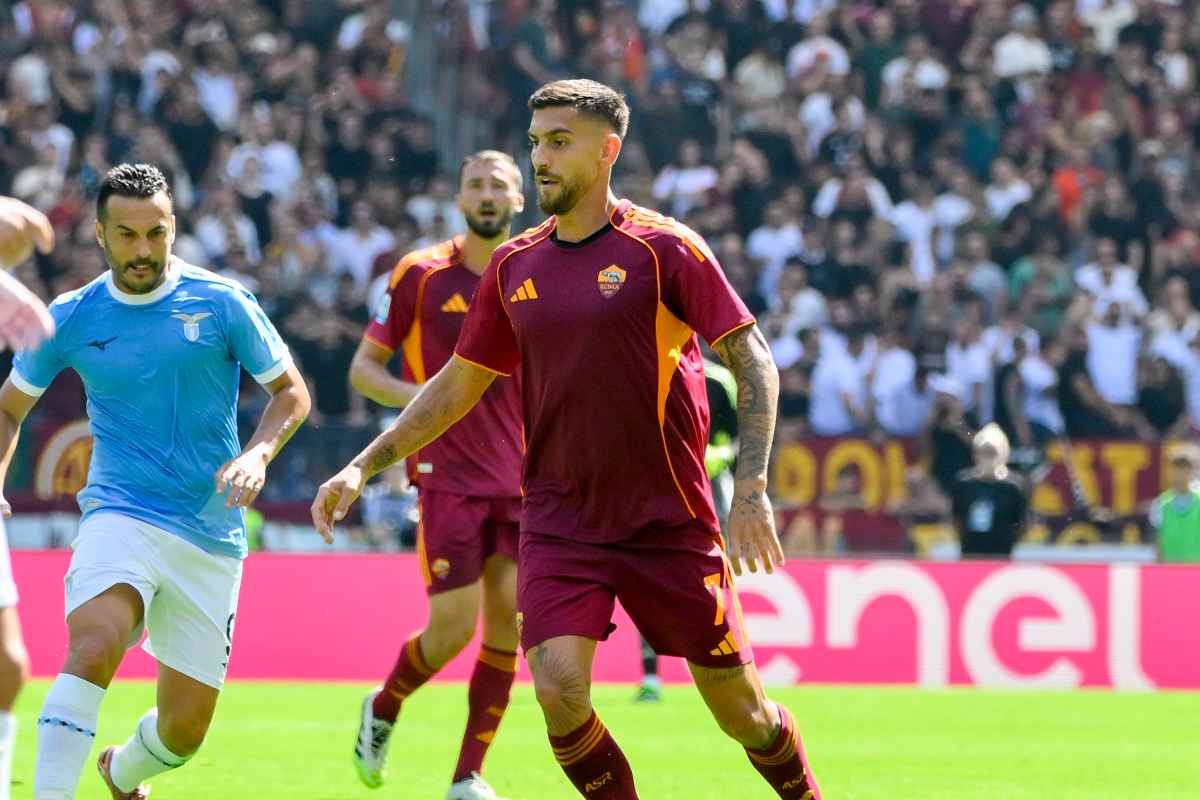 Lorenzo Pellegrini in azione