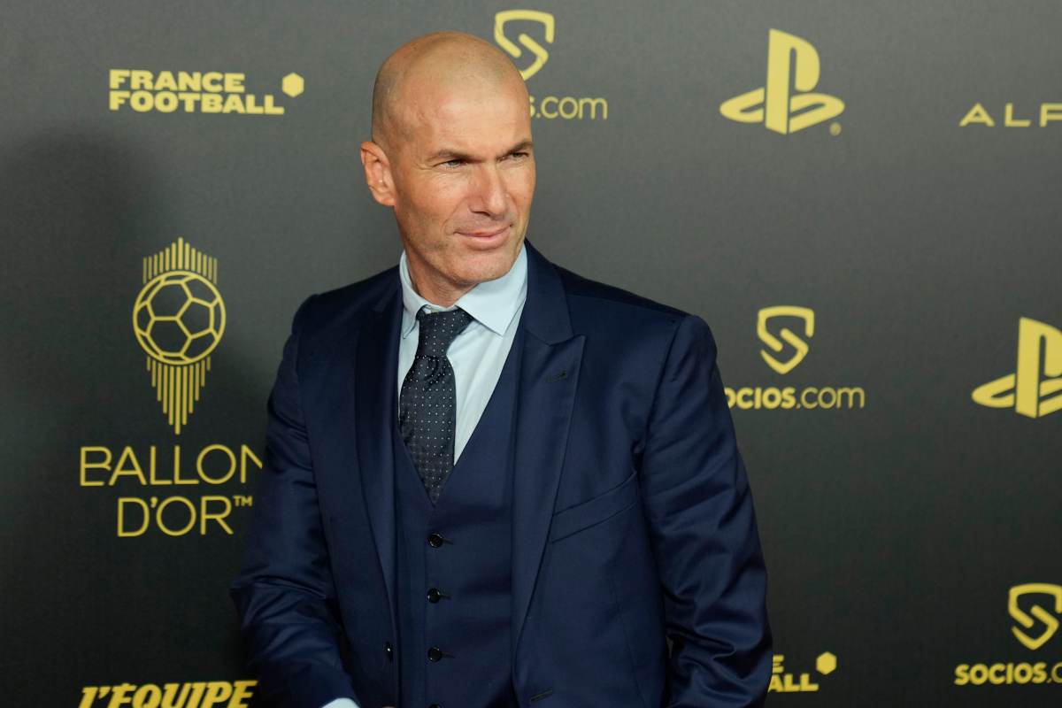 Zinedine Zidane, ex allenatore del Real Madrid