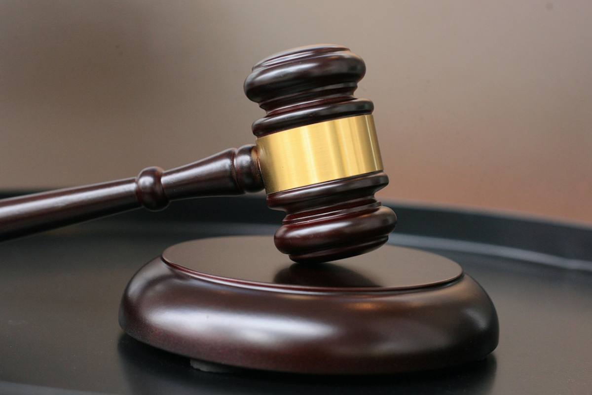 Un martello di un giudice