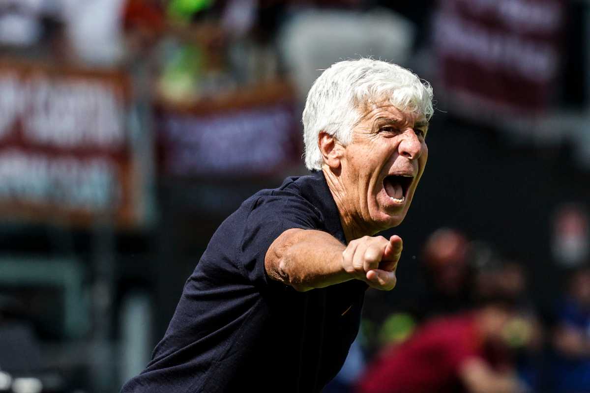 Gasperini dà indicazioni e urla