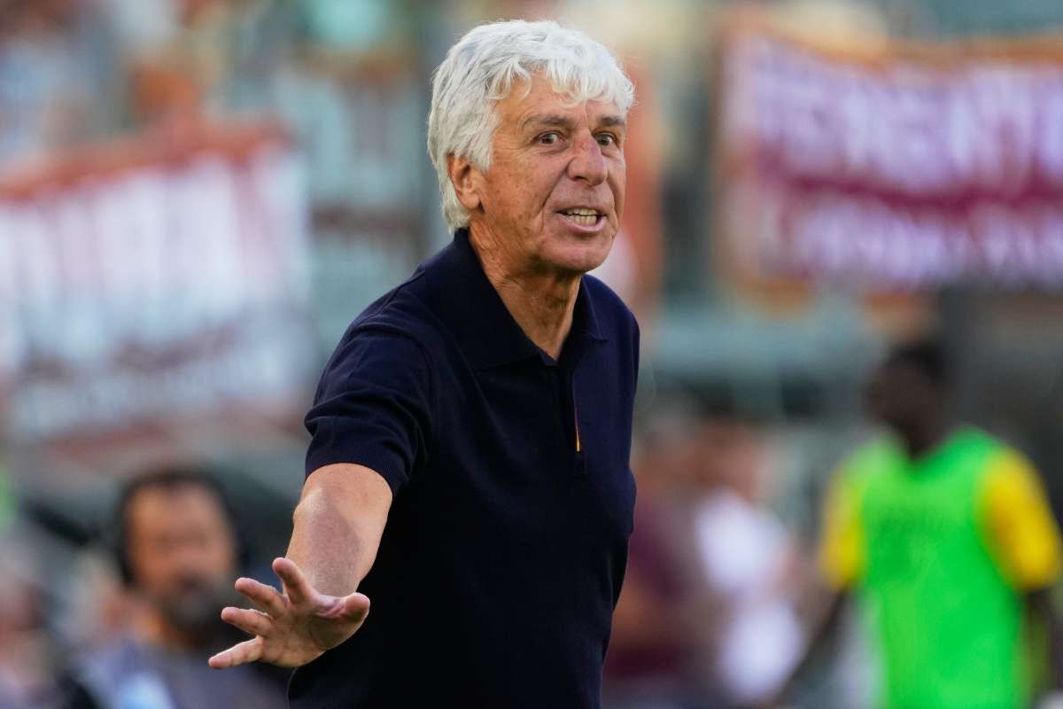 Gasperini si agita a bordo campo