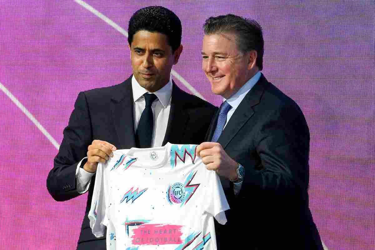 Friedkin e Al Khelaifi posano all'assemblea EFC