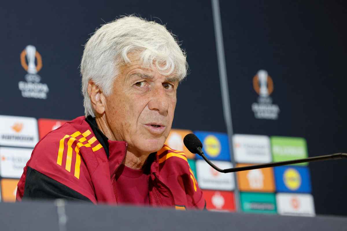 Gasperini in conferenza stampa