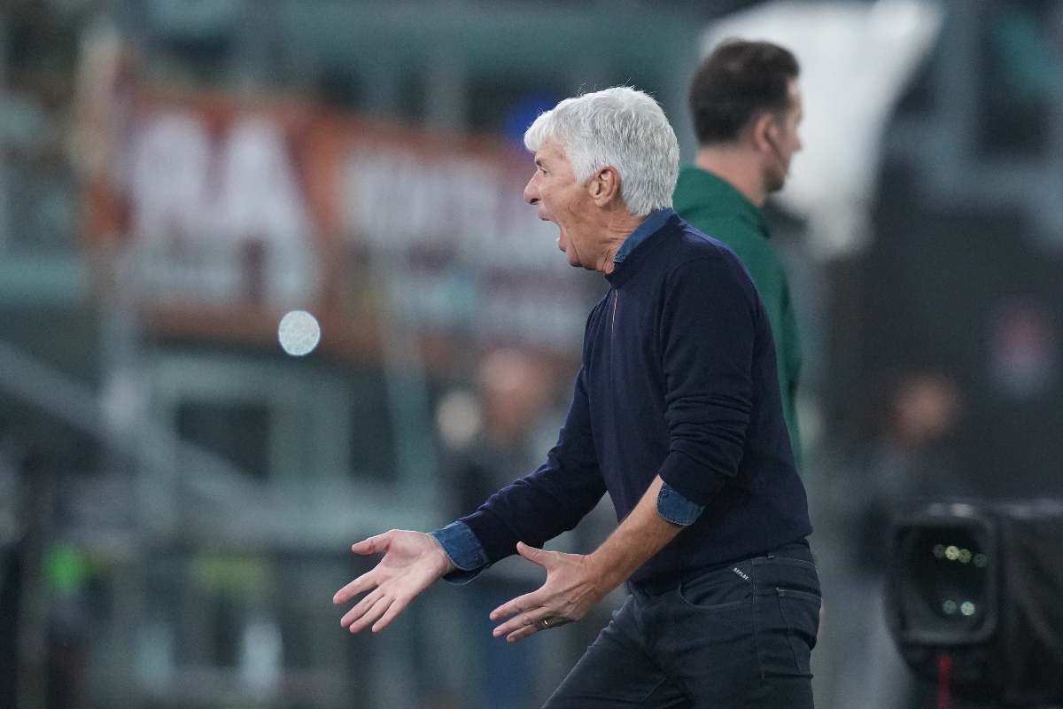 Gasperini furioso durante Roma-Viktoria Plzen