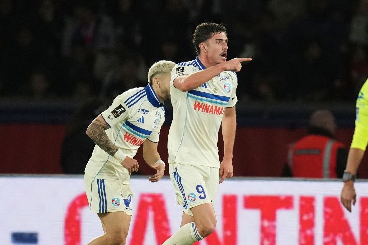 Panichelli dello Strasburgo esulta