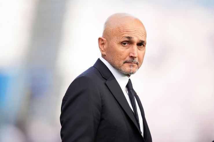 Luciano Spalletti pensieroso
