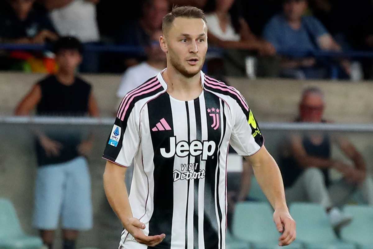 Teun Koopmeiners con la maglia della Juventus